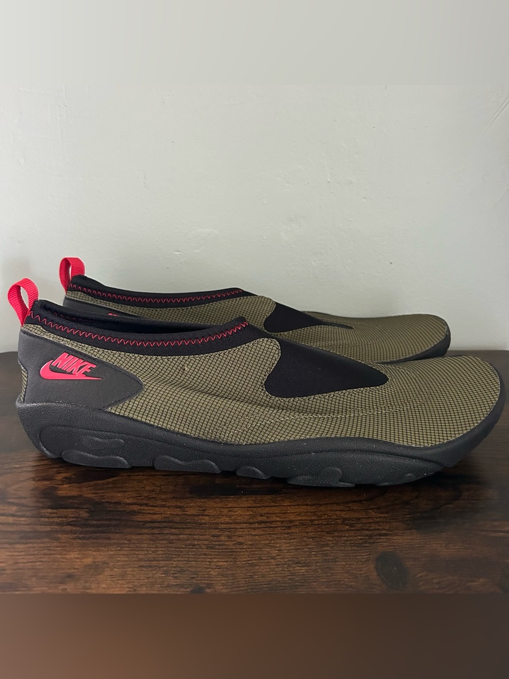 Nike Aqua Turf Men’s Shoes Olive Green Men's Size 13 FZ5627-200
